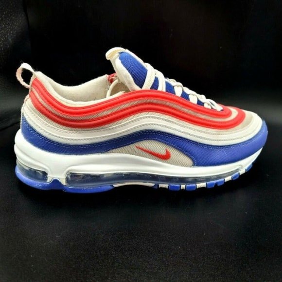Nike Air Max 97 'USA' 2020 Sz 8.5 CW5584-100 Airmax Americana Uni Red White Blue - Picture 4 of 12